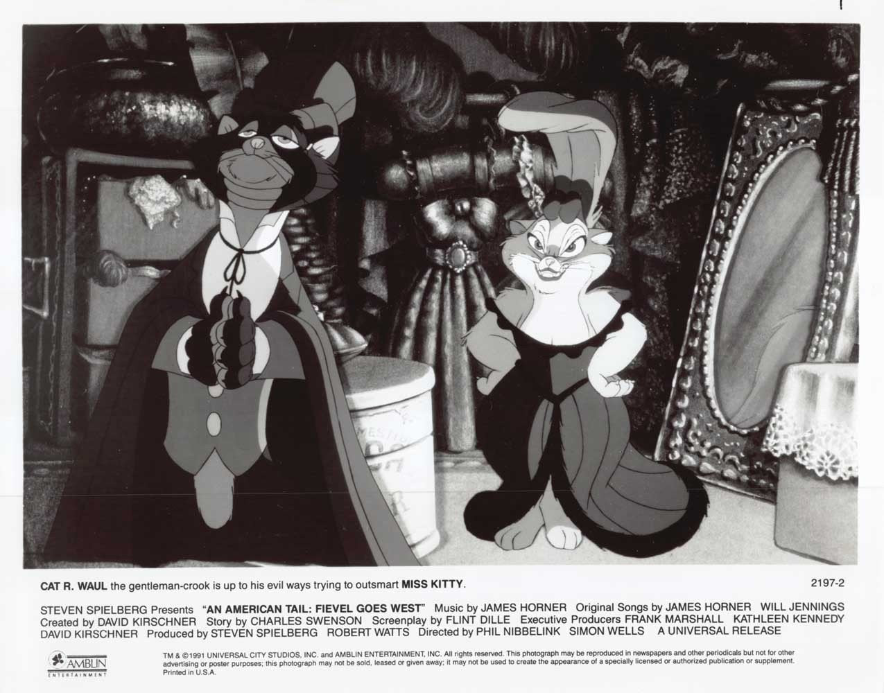 John Cleese AN AMERICAN TAIL FIEVEL GOES WEST original 10x8 press photo 1991