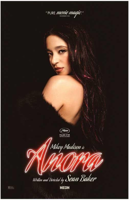 Mickey Madison ANORA movie poster 11x17