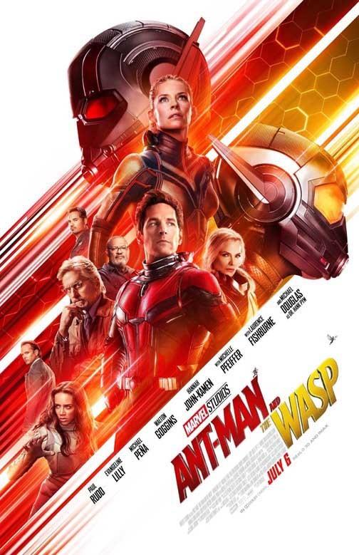 Paul Rudd ANT-MAN WASP Evangeline Lilly movie poster 11x17
