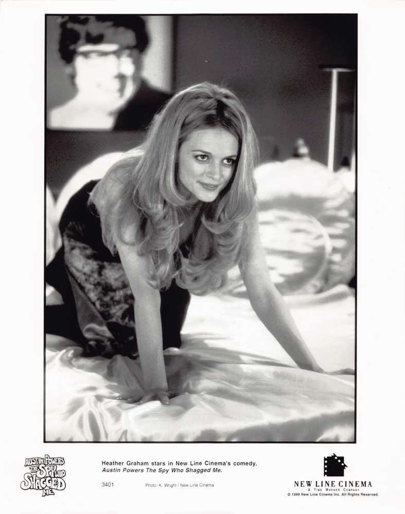 Heather Graham AUSTIN POWERS THE SPY WHO SHAGGED ME original 8x10 press photo 1999
