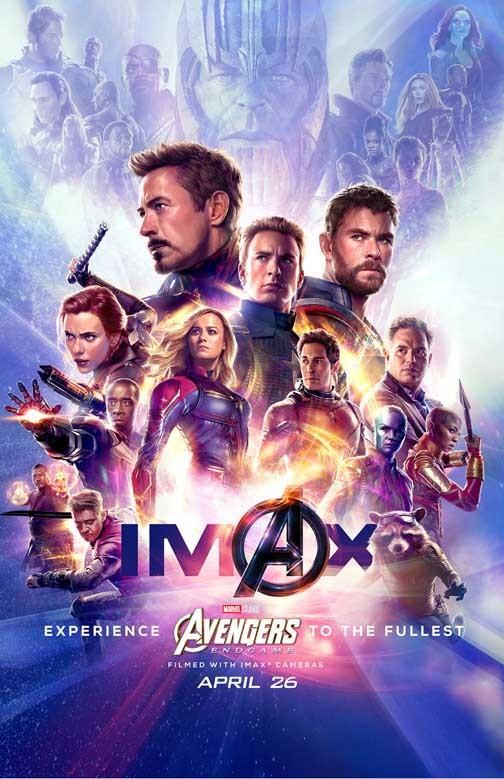 Robert Downey Jr AVENGERS ENDGAME Imax movie poster 11x17