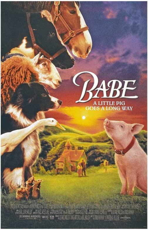 James Cromwell BABE movie poster 11x17