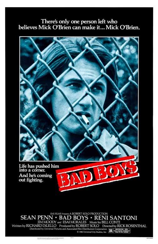 Sean Penn BAD BOYS movie poster 11x17