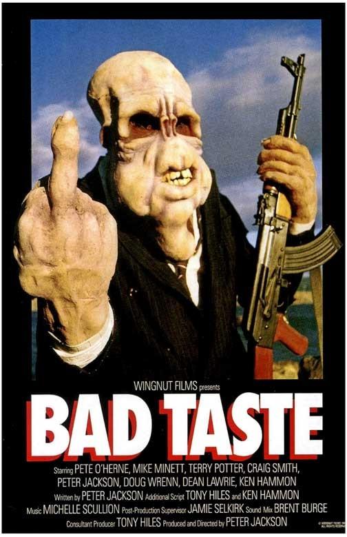 Peter Jackson's BAD TASTE movie poster 11x17
