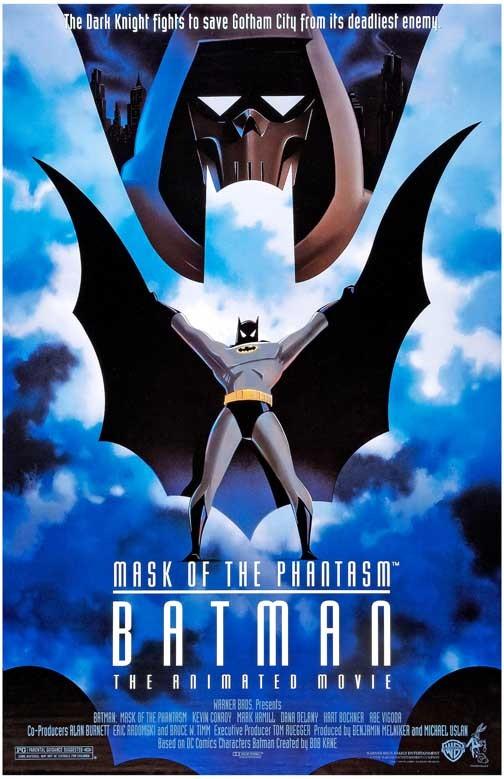 Kevin Conroy BATMAN MASK OF THE PHANTASM movie poster 11x17