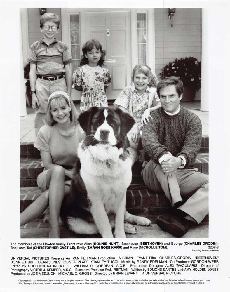 Charles Grodin BEETHOVEN Bonnie Hunt original 8x10 press photo 1992