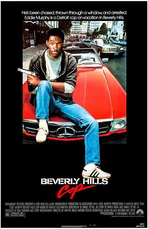 Eddie Murphy BEVERLY HILLS COP movie poster 11x17