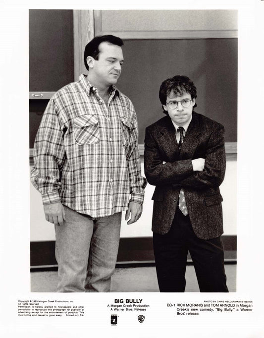 Tom Arnold 1995 BIG BULLY Rick Moranis original 8x10 press photo