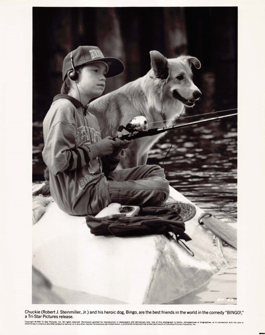 Robert J Steinmiller, Jr. 1990 BINGO! original 8x10 press photo