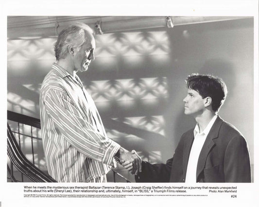 Terence Stamp 1996 BLISS Craig Sheffer original 8x10 press photo