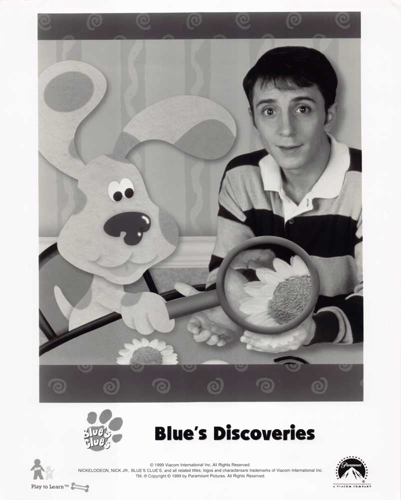 BLUE'S CLUES - BLUE'S DISCOVERIES original 8x10 media press photo