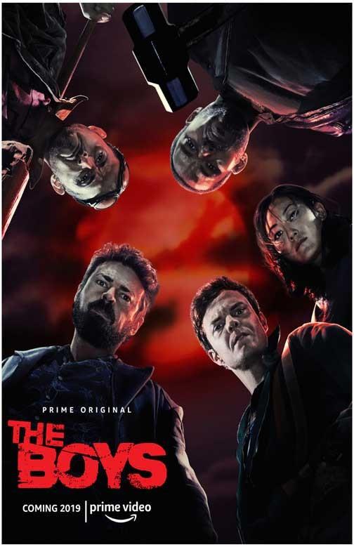 Karl Urban THE BOYS advance movie poster 11x17