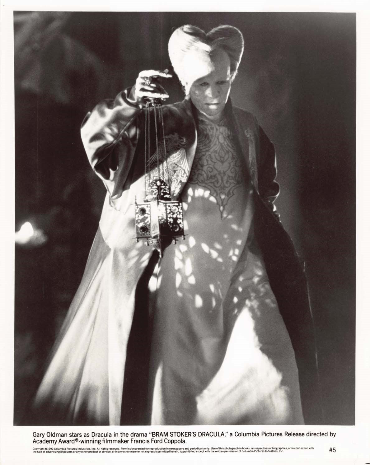 Gary Oldman 1992 BRAM STOKER'S DRACULA original 8x10 press photo