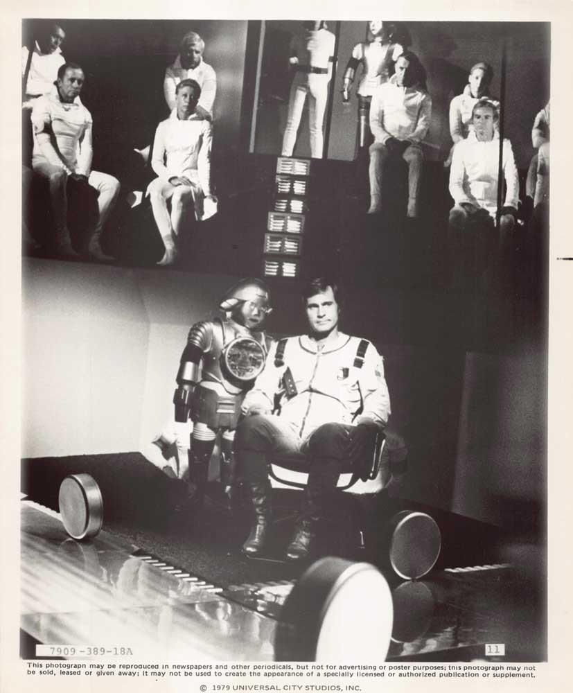 Gil Gerard BUCK ROGERS IN THE 25TH CENTURY Felix Silla original press photo 1979