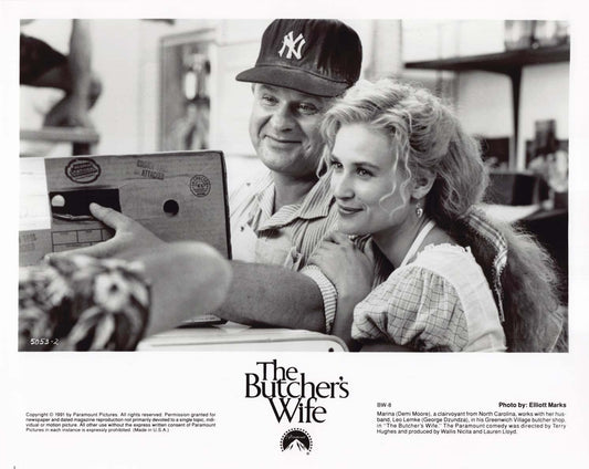 Demi Moore BUTCHER'S WIFE George Dzundza original press photo 1991