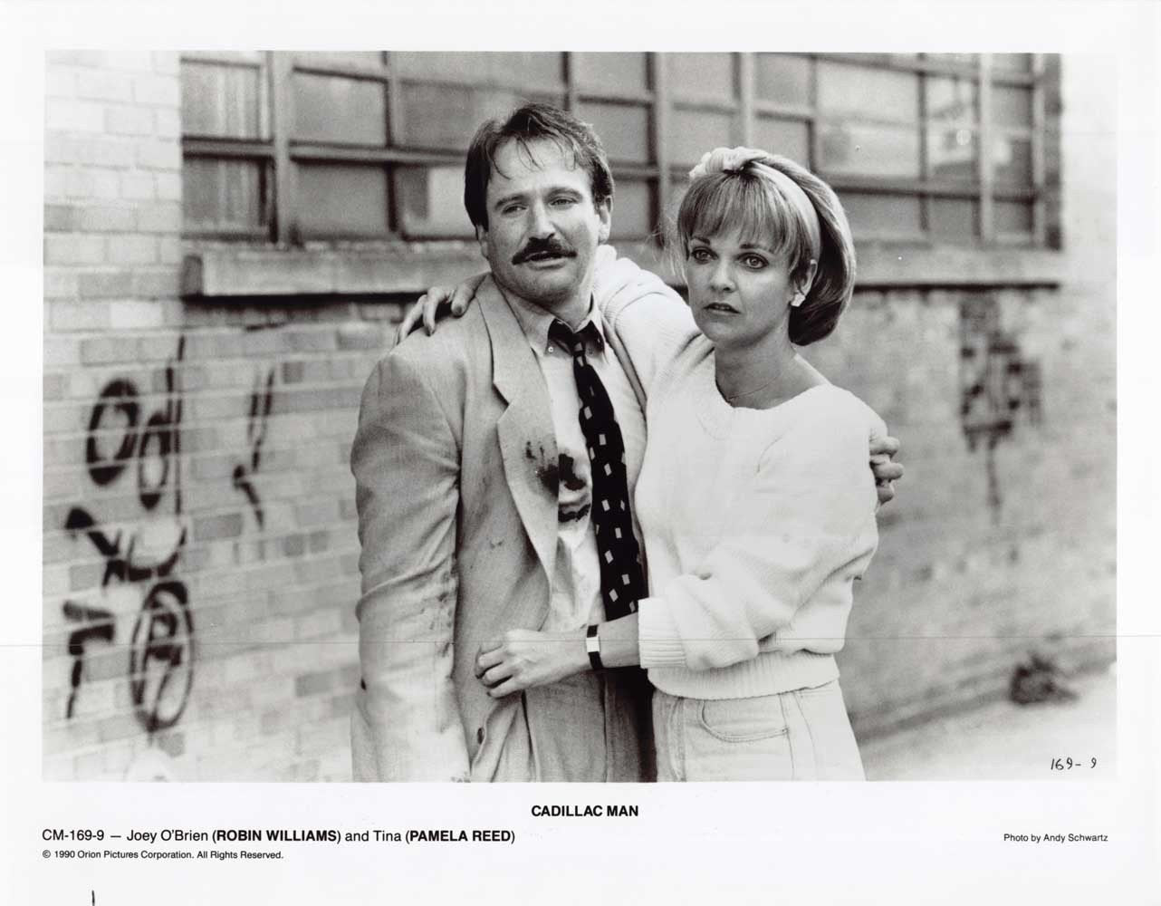 Robin Williams CADILLAC MAN Pamela Reed original 10x8 press photo 1990
