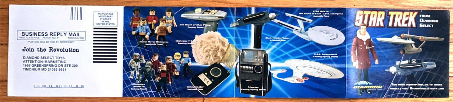 Diamond Select STAR TREK product catalog 2008 NEW in bag