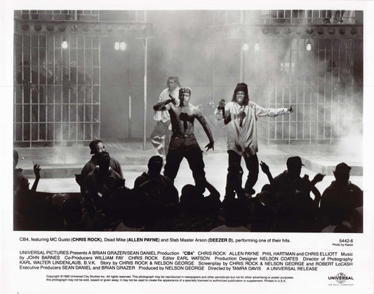 Chris Rock CB4 Allen Payne Deezer D original 10x8 press photo 1992