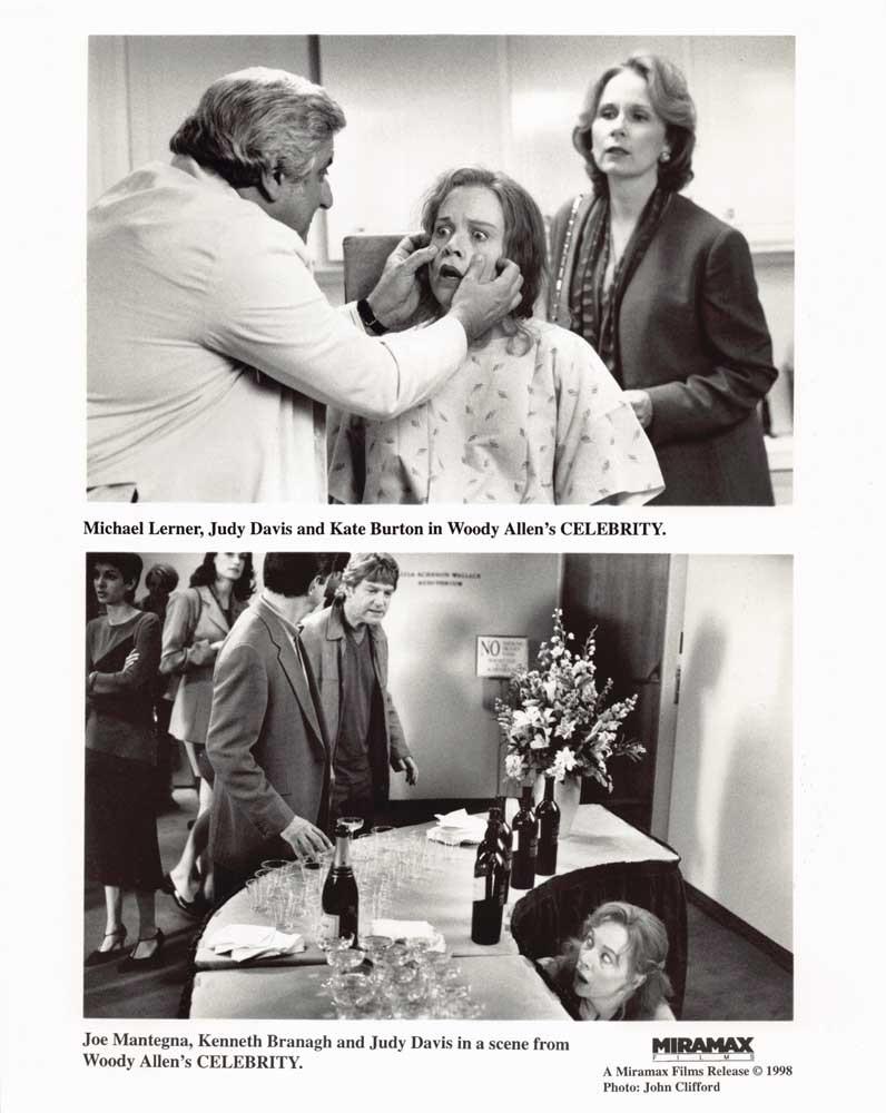 Kenneth Branagh CELEBRITY Judy Davis original 8x10 press photo 1998