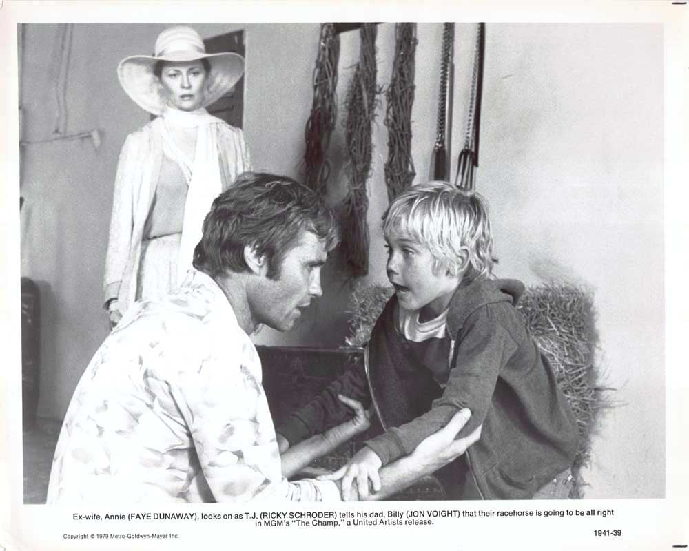 Jon Voight THE CHAMP Ricky Schroder Jack Warden original 8x10 press photos 1979