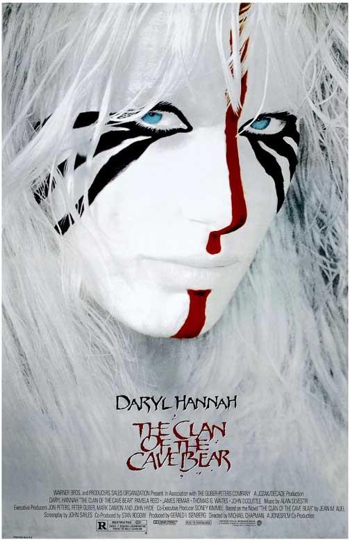 Daryl Hannah CLAN OF THE CAVE BEAR movie poster 11x17