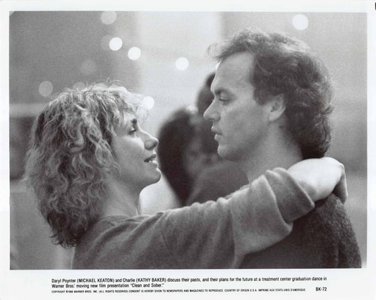 Kathy Baker CLEAN & SOBER Michael Keaton original 8x10 press photo 1988
