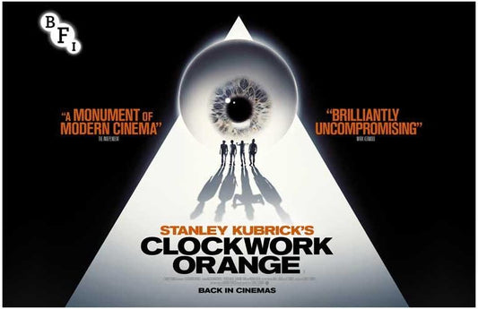 Malcolm McDowall CLOCKWORK ORANGE movie poster 17x11 Stanley Kubrick