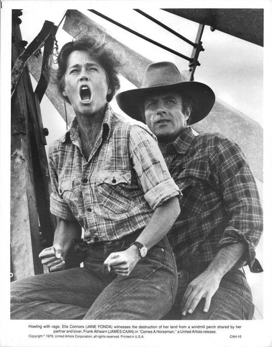 Jane Fonda COMES A HORSEMAN James Caan original 8x10 press photo 1978