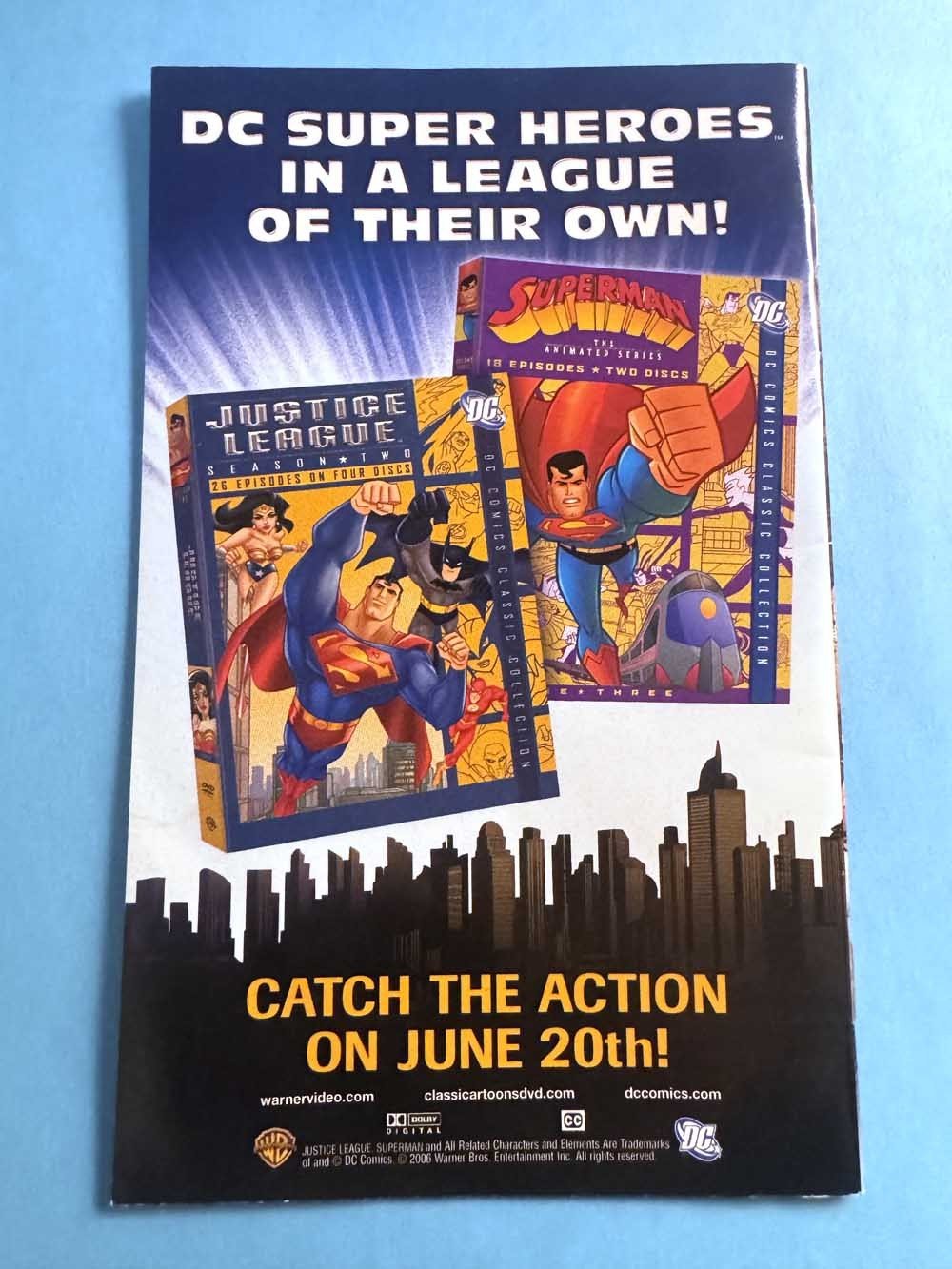 DC Best Buy SUPERMAN exclusive mini comic 2006 John Byrne Dick Giordano