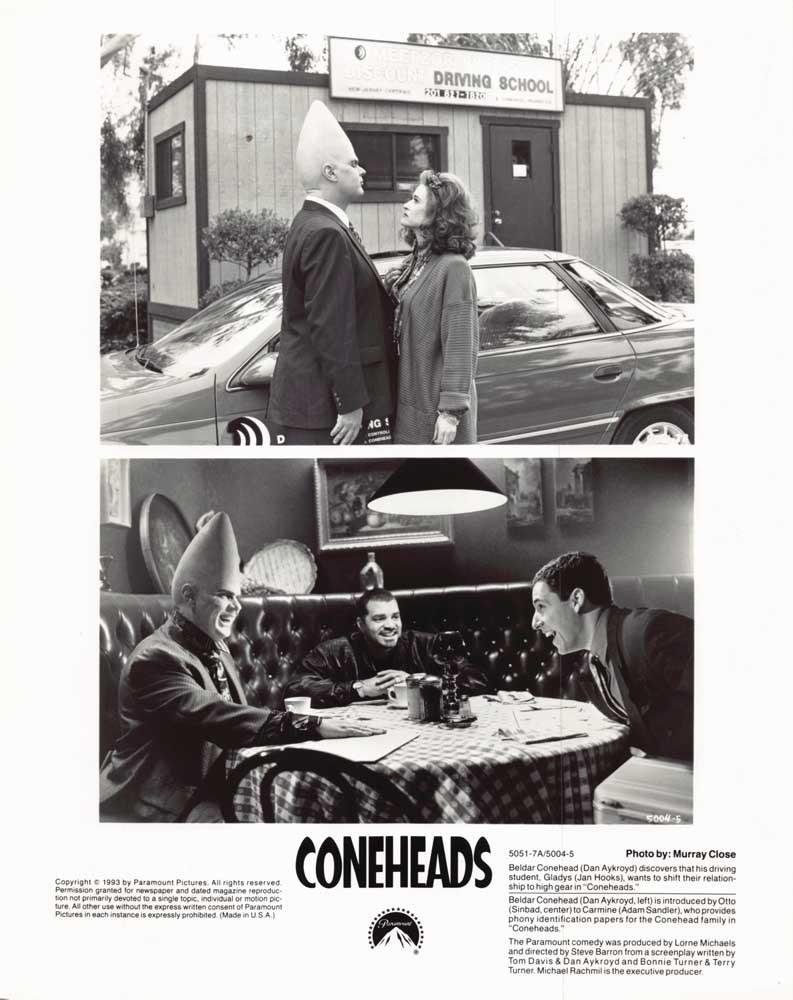 Dan Aykroyd CONEHEADS Adam Sandler original 8x10 press photo 1993