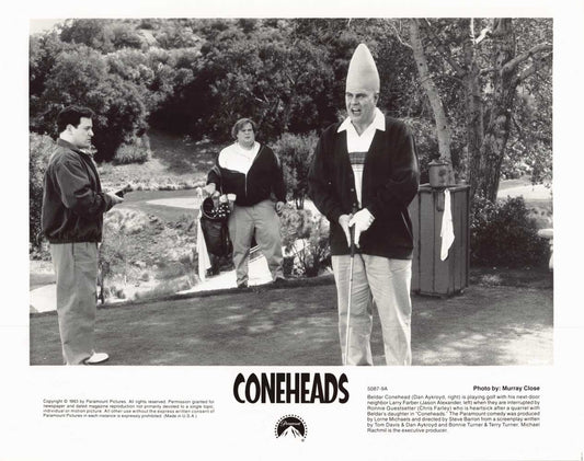 Dan Aykroyd CONEHEADS Jason Alexander Chris Farley original 10x8 press photo