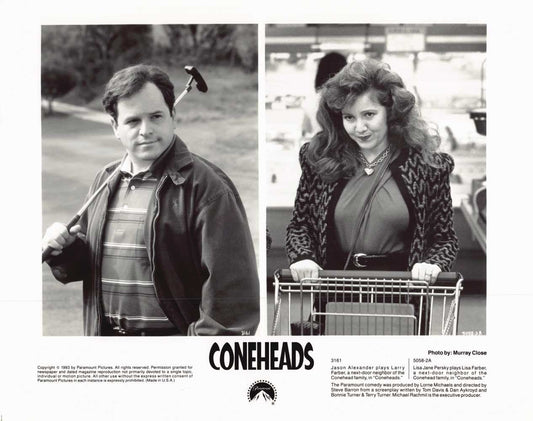 Jason Alexander CONEHEADS Lisa Jane Persky original 10x8 press photo