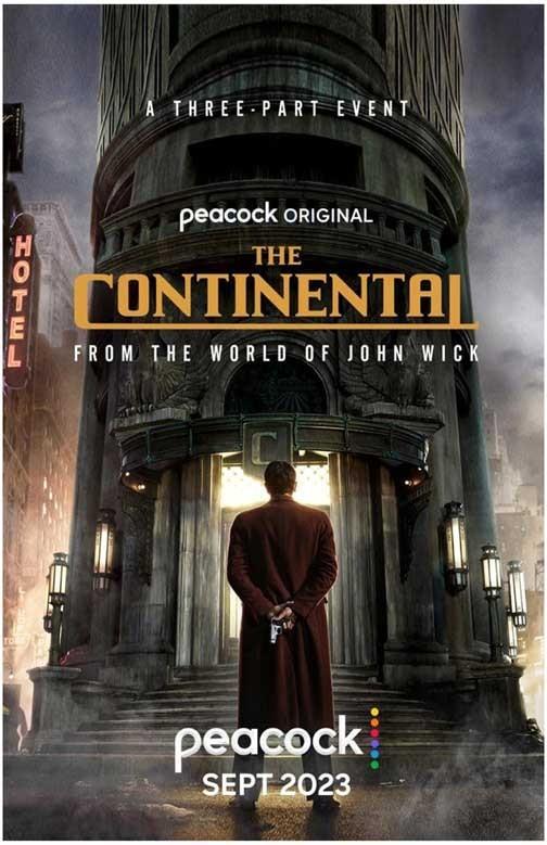 John Wick THE CONTINENTAL movie poster 11x17