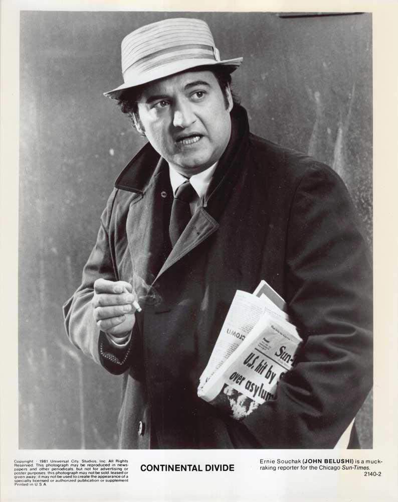 John Belushi CONTINENTAL DIVIDE original 8x10 press photo 1981