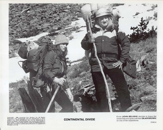 John Belushi Blair Brown CONTINENTAL DIVIDE original 8x10 press photo 1981