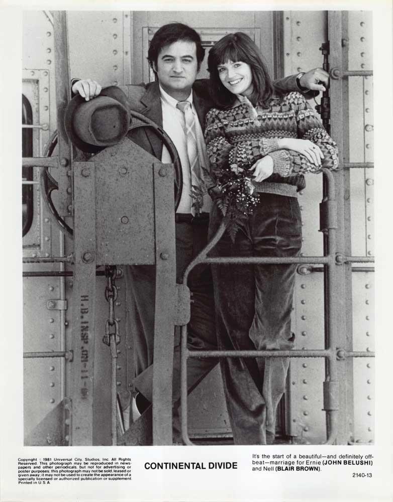Blair Brown CONTINENTAL DIVIDE John Belushi original 8x10 press photo 1981