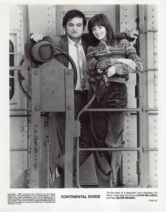 Blair Brown CONTINENTAL DIVIDE John Belushi original 8x10 press photo 1981