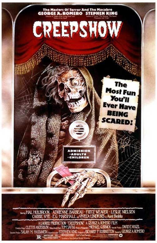 Stephen King CREEPSHOW Leslie Nielsen movie poster 11x17 George A. Romero