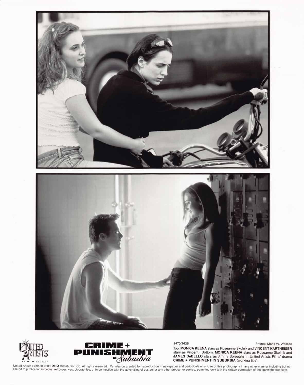 Monica Keena CRIME + PUNISHMENT IN SUBURBIA original press photo 2000