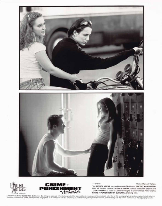 Monica Keena CRIME + PUNISHMENT IN SUBURBIA original press photo 2000
