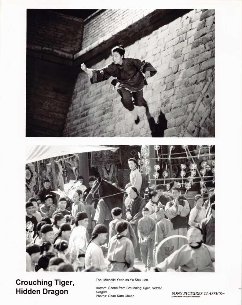 Michelle Yeoh CROUCHING TIGER, HIDDEN DRAGON original 8x10 press photo