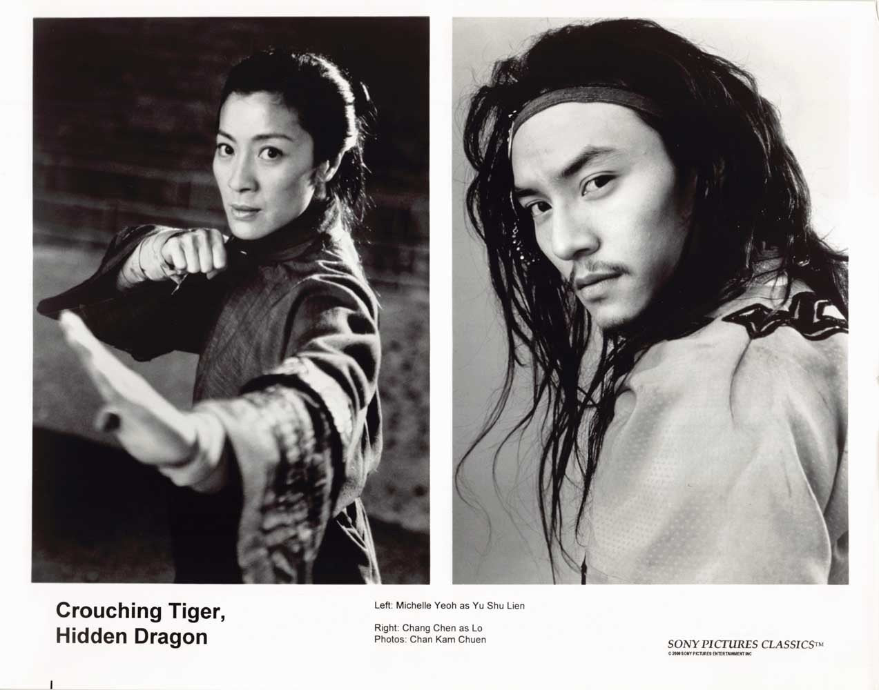 Michelle Yeoh CROUCHING TIGER, HIDDEN DRAGON Chang Chen original 8x10 photo