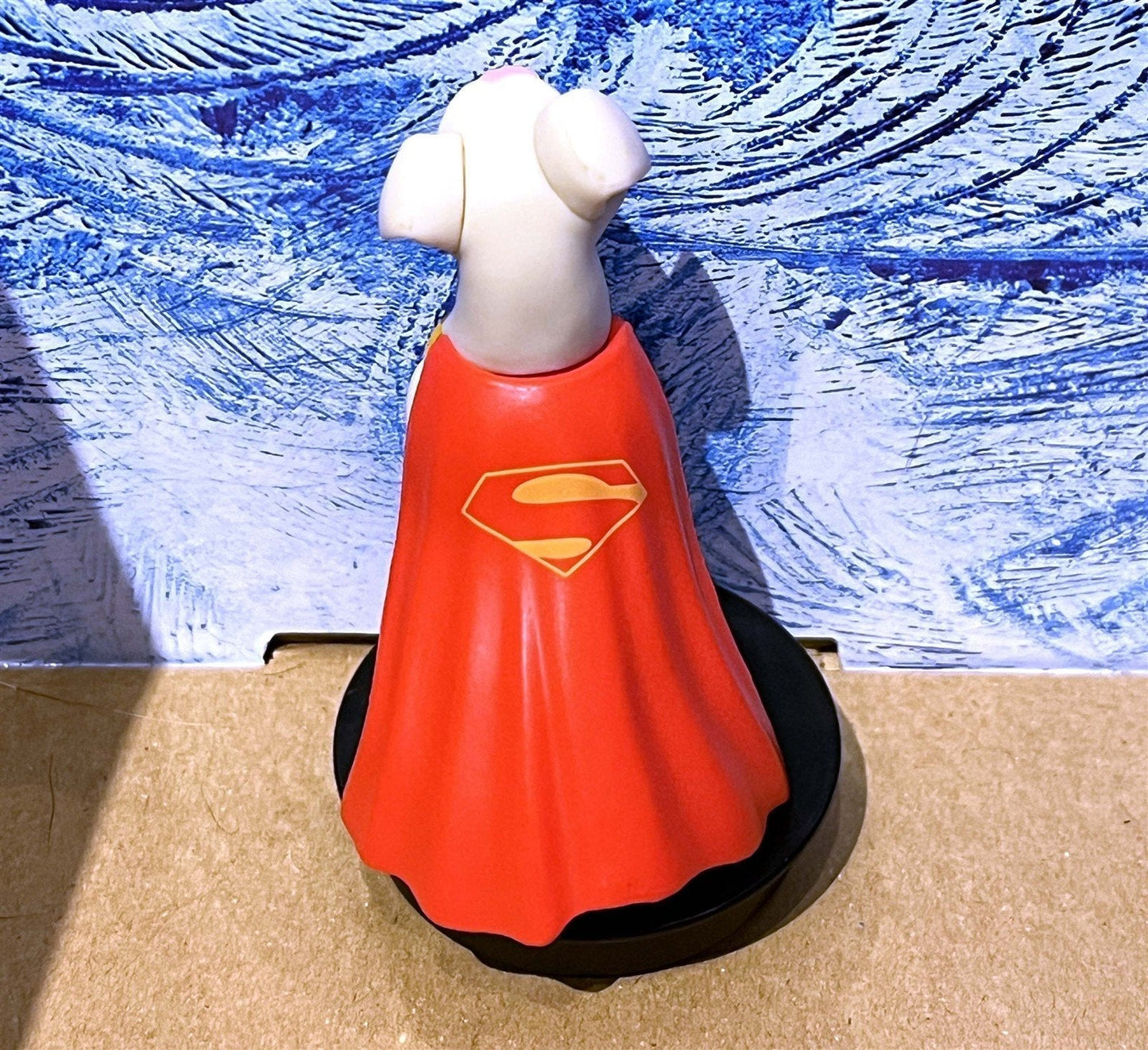 DC LEAGUE OF SUPER PETS drink cup topper PVC figure KRYPTO