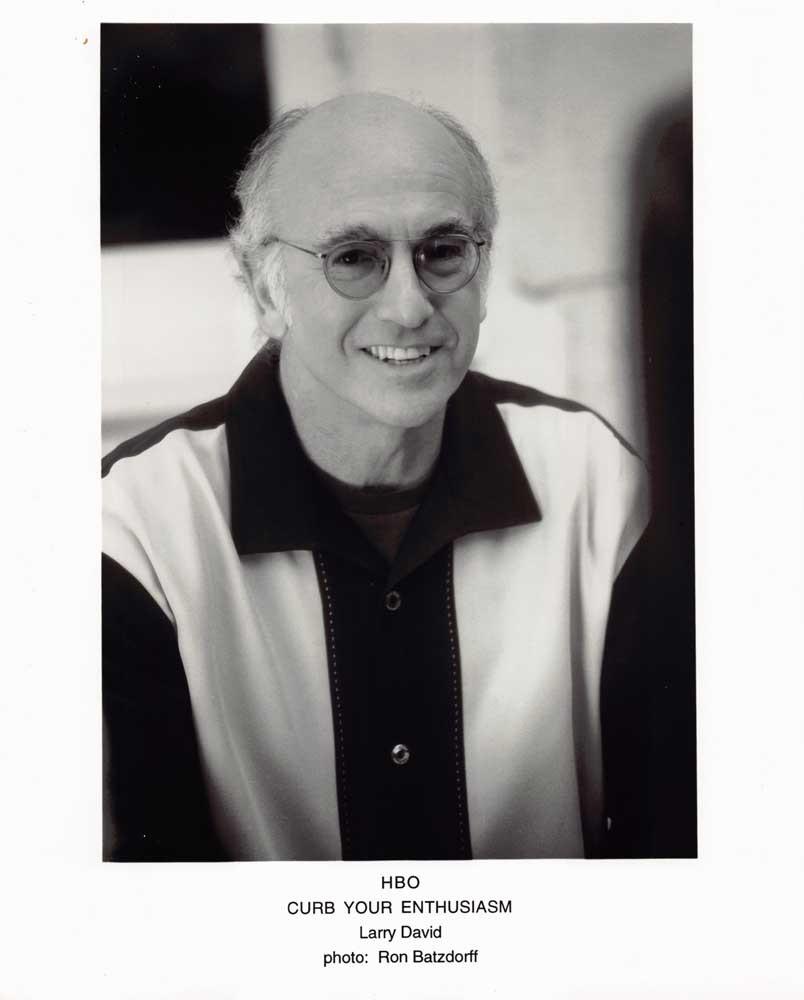 Larry David HBO's CURB YOUR ENTHUSIASM original 8x10 press photo 2001
