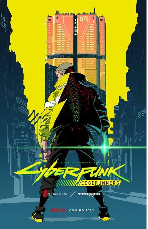 Giancarlo Esposito CYBERPUNK EDGERUNNERS netflix series poster 11x17