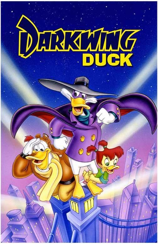 Jim Cummings DARKWING DUCK Dan Castellaneta series poster 11x17