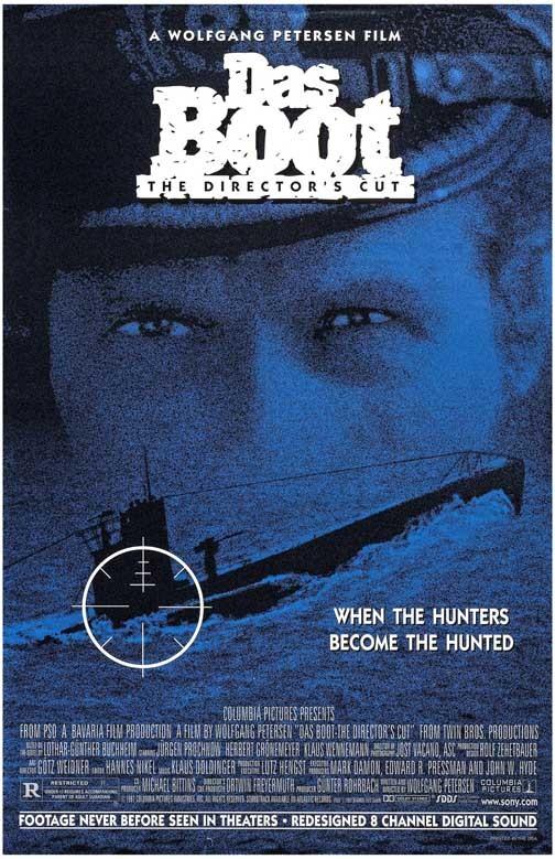 Jurgen Prochnow DAS BOOT DIRECTOR'S CUT movie poster 11x17