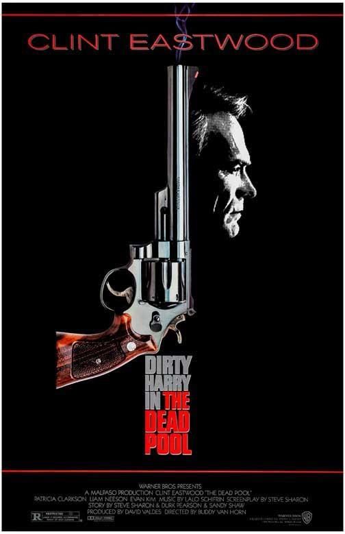 Clint Eastwood THE DEAD POOL Liam Neeson movie poster 11x17 Buddy Van Horn