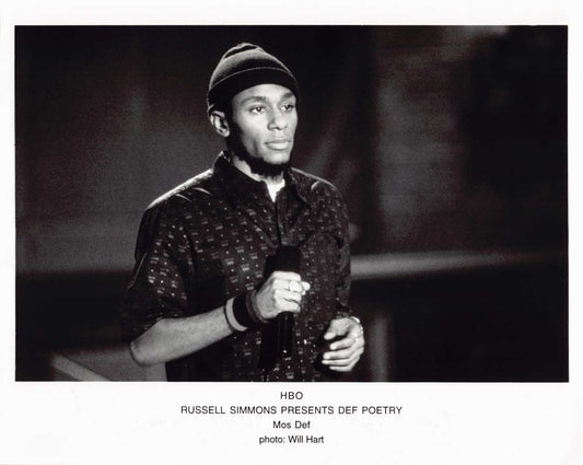 Mos Def RUSSELL SIMMONS PRESENTS DEF POETRY original 10x8 press photo