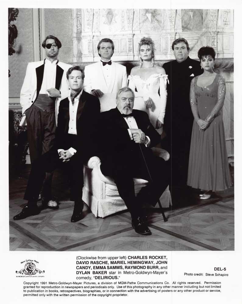 John Candy DELIRIOUS Mariel Hemingway original 8x10 press photo 1991